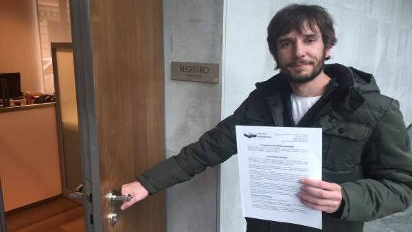 Mikel Buil, parlamentario de Podemos. Mikel Buil, parlamentario de Podemos.
