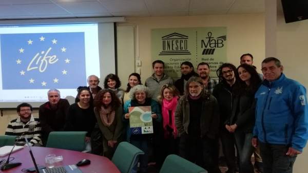 Voluntarios ambientales en las jornadas de la Junta Voluntarios ambientales en las jornadas de la Junta