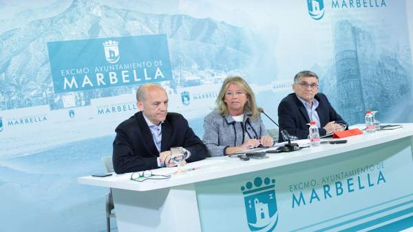 Rueda de prensa de la junta de gobierno local de Marbella Rueda de prensa de la junta de gobierno local de Marbella