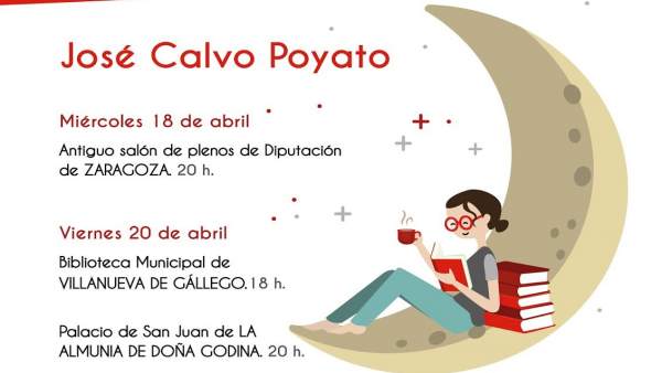 José Calvo Poyato participa esta semana en el ciclo liteario de la DPZ José Calvo Poyato participa esta semana en el ciclo liteario de la DPZ