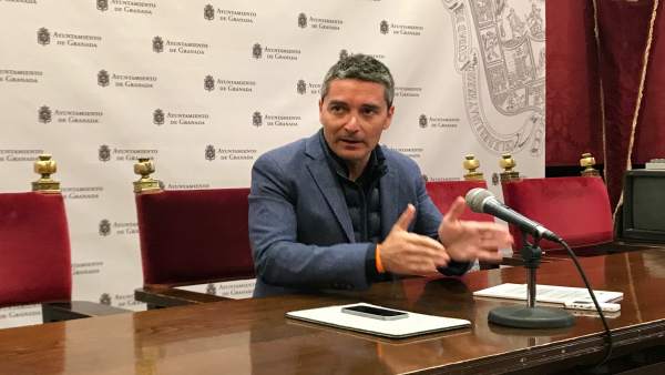 El portavoz del grupo municipal de Ciudadanos, Manuel Olivares El portavoz del grupo municipal de Ciudadanos, Manuel Olivares