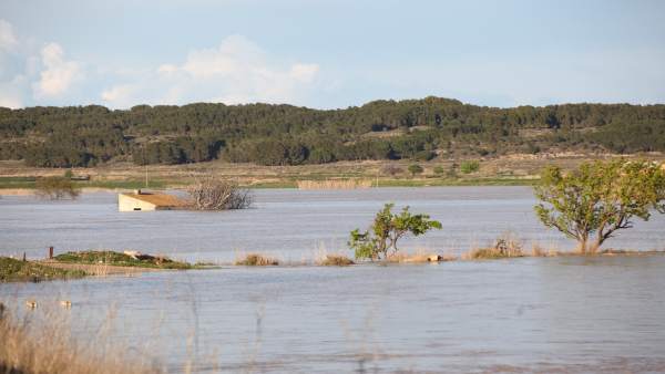 Río Ebro a su paso por Novillas. Río Ebro a su paso por Novillas.