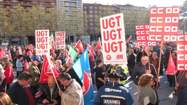 Concentración en Logroño defensa pensiones Concentración en Logroño defensa pensiones