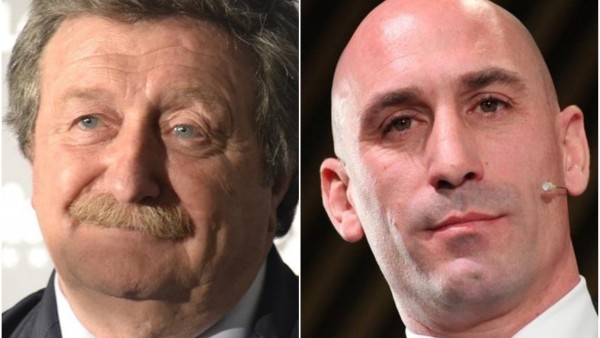 Juan Luis Larrea y Luis Rubiales, candidatos a la RFEF Juan Luis Larrea y Luis Rubiales, candidatos a la RFEF