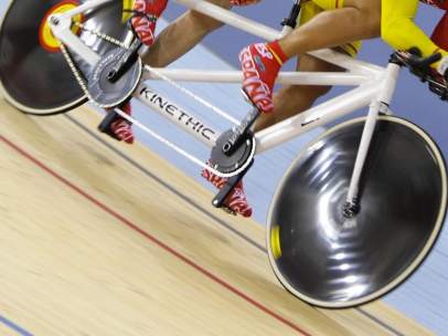 Equipo español de ciclismo en pista