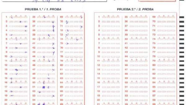 Examen realizado por el detenido. Examen realizado por el detenido.