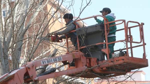 Unos trabajadores extranjeros Unos trabajadores extranjeros