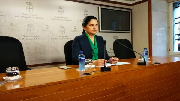 La diputada de Foro Carmen Fernández. La diputada de Foro Carmen Fernández.