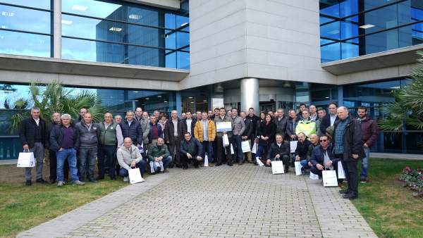 Visita de cooperativas cerealistas al Puerto de Tarragona Visita de cooperativas cerealistas al Puerto de Tarragona