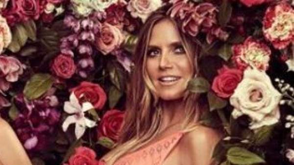 Heidi Klum posa con su lencería Heidi Klum posa con su lencería