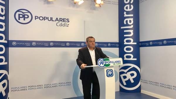 El protavoz popular en Diputación, José Loaiza El protavoz popular en Diputación, José Loaiza