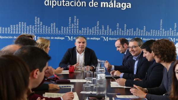 Reunión junta de gobierno de la Diputación de Málaga Reunión junta de gobierno de la Diputación de Málaga