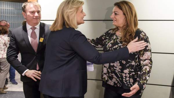 Fátima Báñez y Cristina Valido Fátima Báñez y Cristina Valido