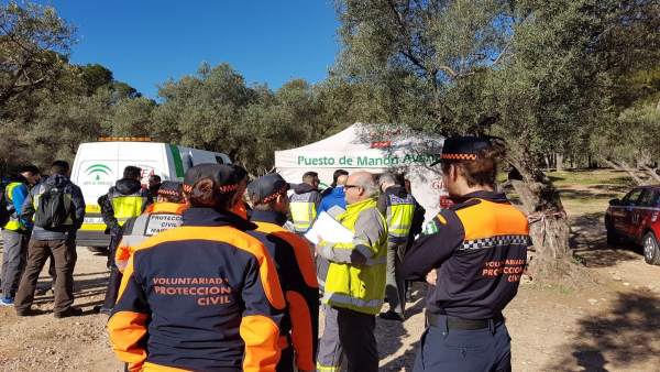 Puesto de Mando avanzado en Torremolinos por búsqueda del hombre desaparecido Puesto de Mando avanzado en Torremolinos por búsqueda del hombre desaparecido