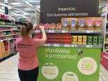 Carrefour pone a la venta alimentos elaborados con insectos