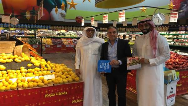 Elías Bendodo con Sabor a Málaga en el mercado de Oriente Medio Elías Bendodo con Sabor a Málaga en el mercado de Oriente Medio