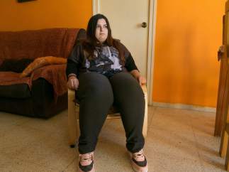 Brenda Fernández, paciente en lista de espera para operación bariátrica en el hospital de Bellvitge