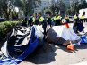 Desalojo en la plaza de Catalunya