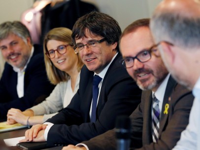 Carles Puigdemont en Berlín.