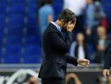 Quique Sánchez Flores se encara con un periodista tras perder ante el Eibar: "Si no preguntas por el partido, no respondo"
