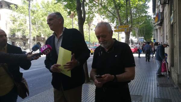 El abogado Fernando Mateas y el empresario Bartolomé Cursach El abogado Fernando Mateas y el empresario Bartolomé Cursach
