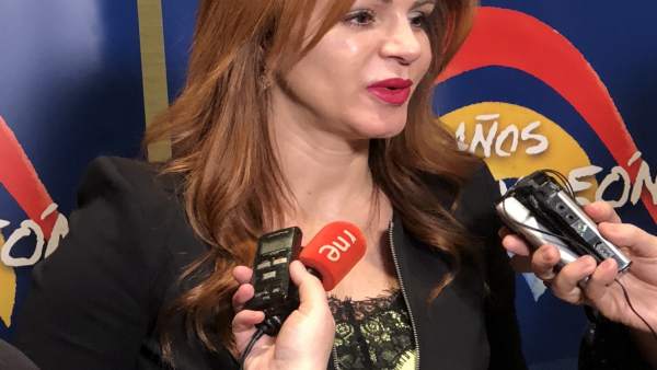 La presidenta de las Cortes, Silvia Clemente, 19-4-18 La presidenta de las Cortes, Silvia Clemente, 19-4-18