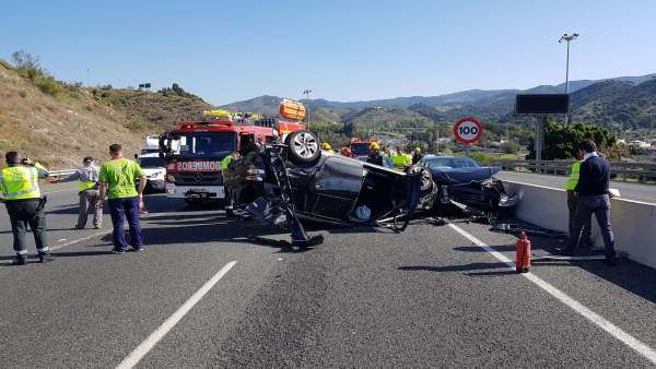 Accidente en Málaga Accidente en Málaga