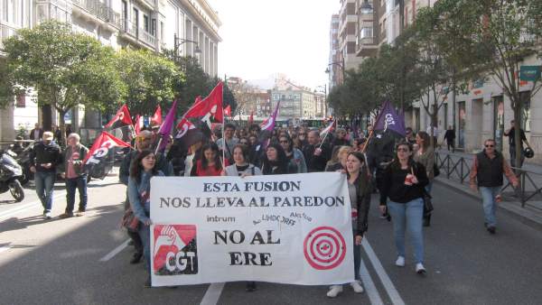 Manifestación de Lindorff en Valladolid 19-04-2018 Manifestación de Lindorff en Valladolid 19-04-2018