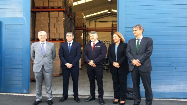 Dastis y Clavijo visita el centro del PMA en Las Palmas de Gran Canaria Dastis y Clavijo visita el centro del PMA en Las Palmas de Gran Canaria