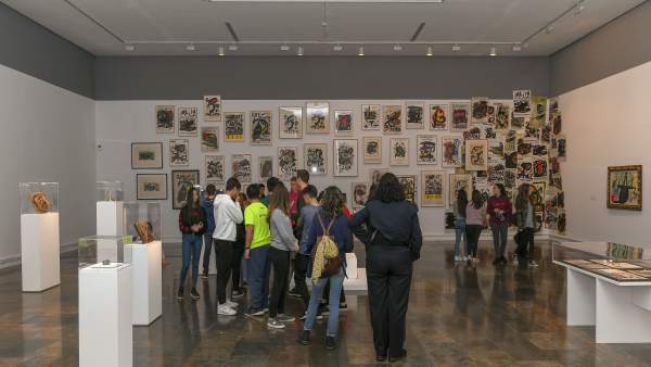 La exposición de Joan Miró en el IVAM La exposición de Joan Miró en el IVAM