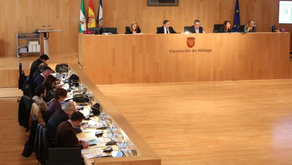 Vista Pleno de marzo de 2018 diputación de Málaga Vista Pleno de marzo de 2018 diputación de Málaga