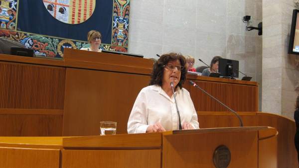 La consejera María Victoria Broto La consejera María Victoria Broto