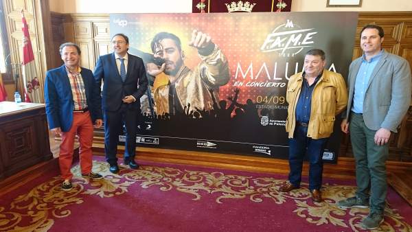 Presentación del concierto de Maluma Presentación del concierto de Maluma