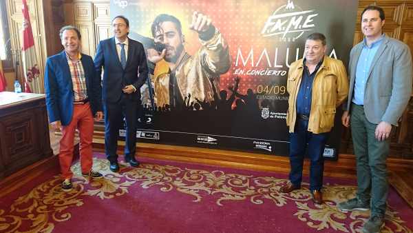 Presentación del concierto de Maluma Presentación del concierto de Maluma