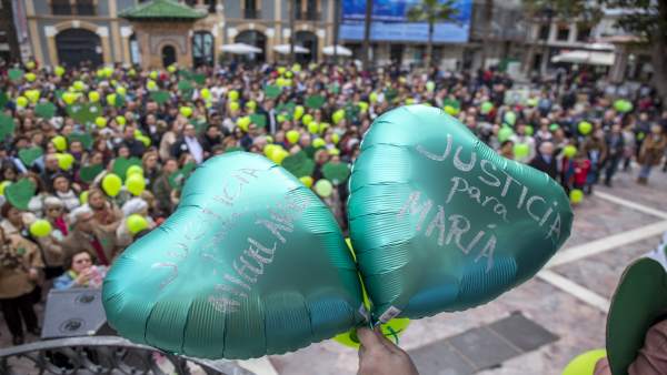 Concentración para pedir justicia por el doble crimen de Almonte Concentración para pedir justicia por el doble crimen de Almonte