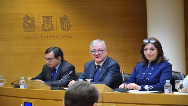 Valcárcel en la Comisión de Les Corts por las instituciones feriales Valcárcel en la Comisión de Les Corts por las instituciones feriales