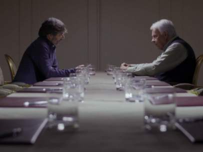 Jordi Évole y Felipe González en 'Salvados'.