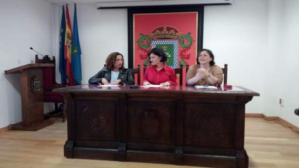 Almudena Cueto, Noelia Macías y Natividad Álvarez Almudena Cueto, Noelia Macías y Natividad Álvarez
