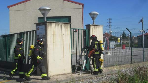 Simulacro EDP bomberos Gijón Simulacro EDP bomberos Gijón
