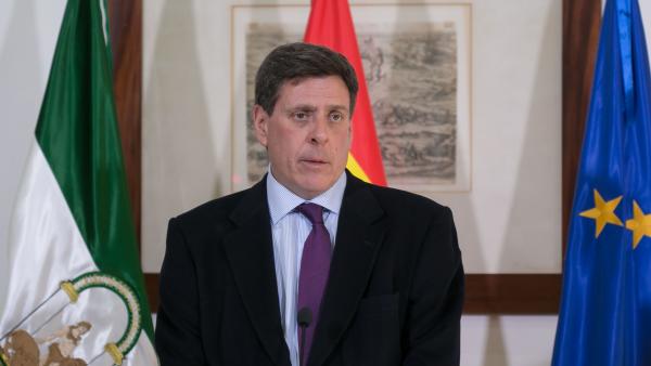 El padre de Diana Quer, Juan Carlos Quer, tras reunirse con Susana Díaz El padre de Diana Quer, Juan Carlos Quer, tras reunirse con Susana Díaz