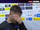 La desolación de Medrán: de marcar gol a romper a llorar ante las cámaras