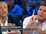Pedrerol y Cintora: bronca en directo por las camisetas amarillas de la final de la Copa el Rey