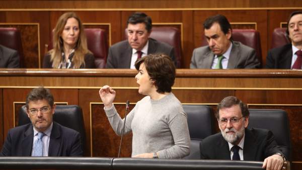 Santamaría en la sesión de control al Gobierno en el Congreso Santamaría en la sesión de control al Gobierno en el Congreso