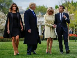 Visita de Macron a EE UU