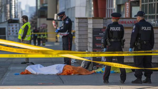 atropello masivo Toronto atropello masivo Toronto