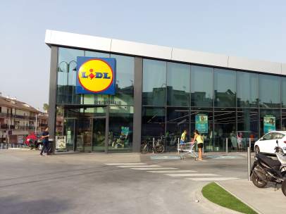 Un supermercado Lidl