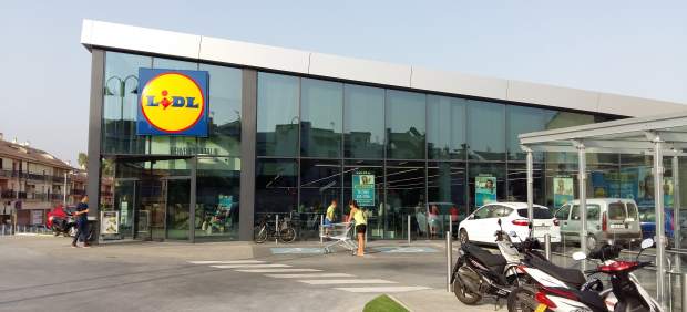 Un supermercado Lidl