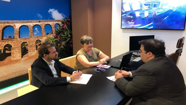 El concejal de Turismo de Almuñécar refuerza promoción en Madrid El concejal de Turismo de Almuñécar refuerza promoción en Madrid