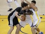 Durant, Thompson y Green, con suspense, eliminan a Pau Gasol de los 'playoffs'