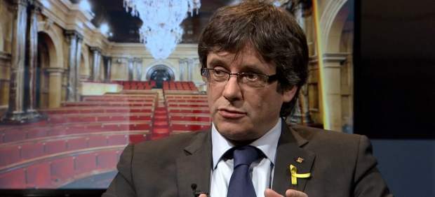 El expresidente de la Generalitat Carles Puigdemont
